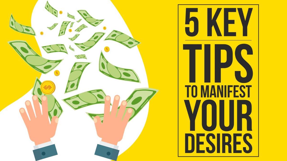 'Video thumbnail for 5 Tips To Manifest Your Desires Quickly'