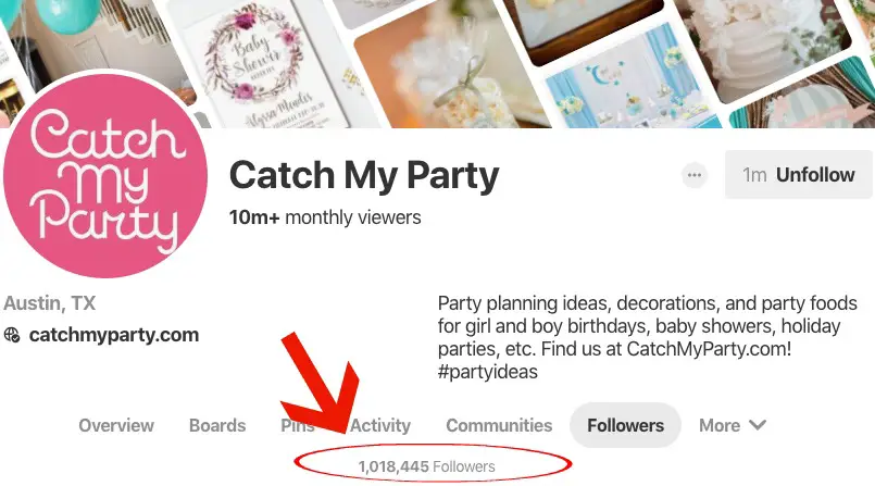 catch-my-party-pinterest-followers