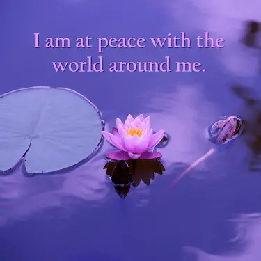 Affirmations Inner Peace and Serenity